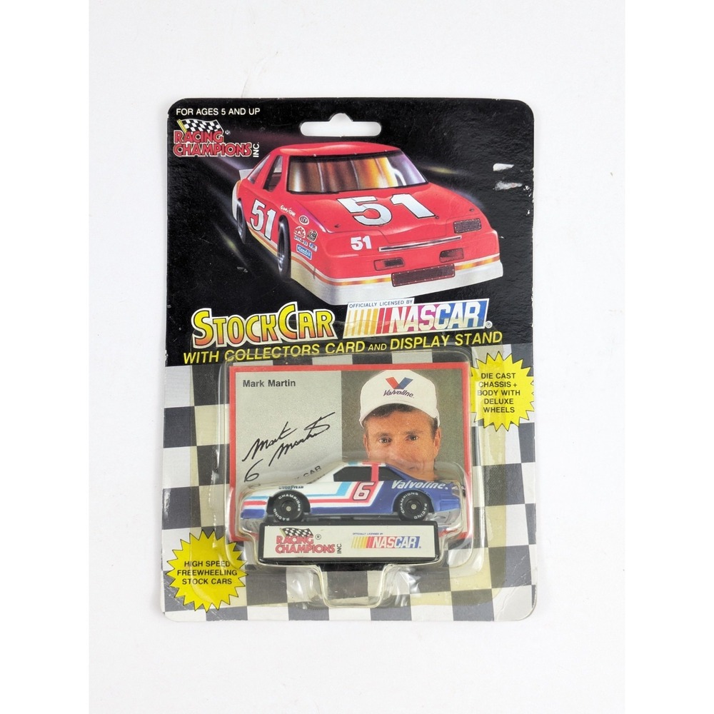 Racing‎ Champions 1/64 Diecast Collectible 1991 Mark Martin #6 Valvoline Car